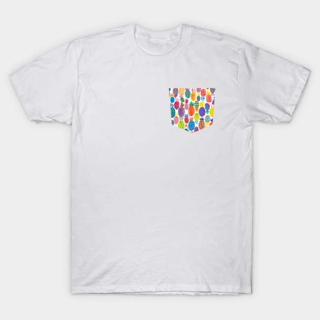 Pocket- pineapples T-Shirt by ninoladesign